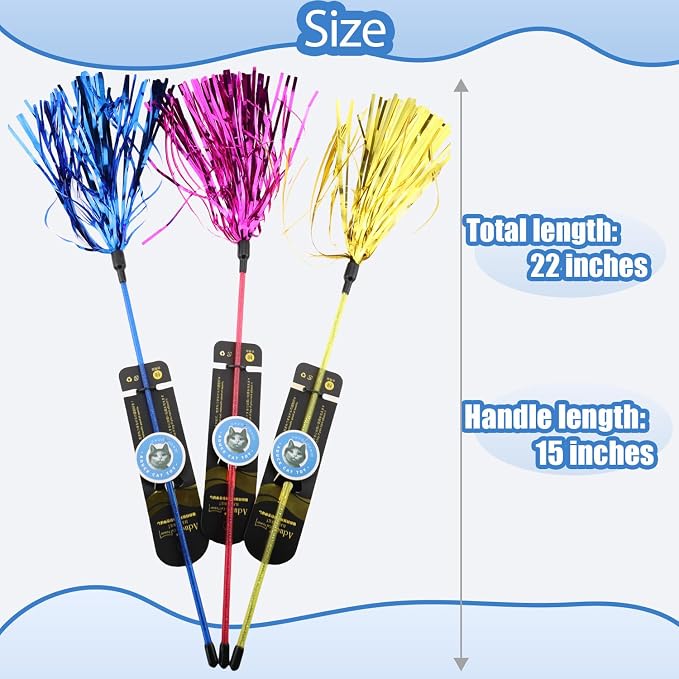 ADUCK Interactive Cat Teaser Wand Toy - Image 3