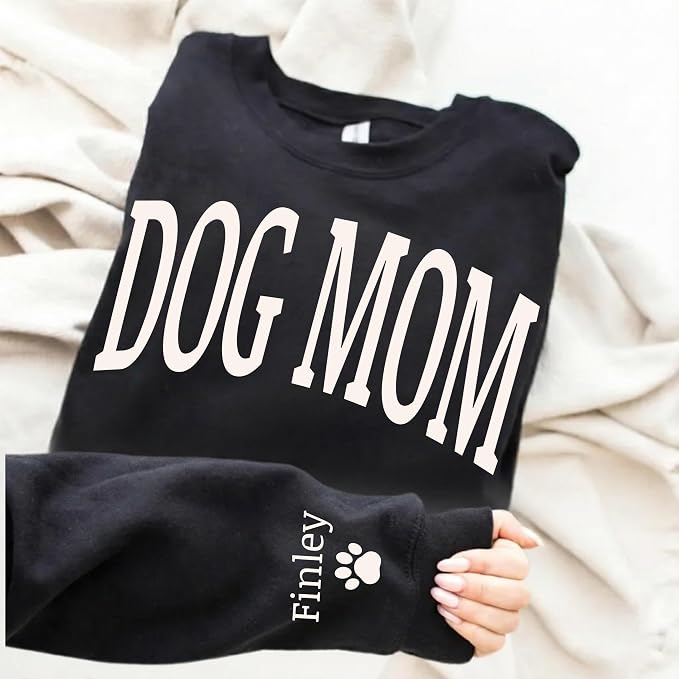 moonloom Dog Mom Sweatshirt, Animal Lover Gift, Custom crewneck - Image 3