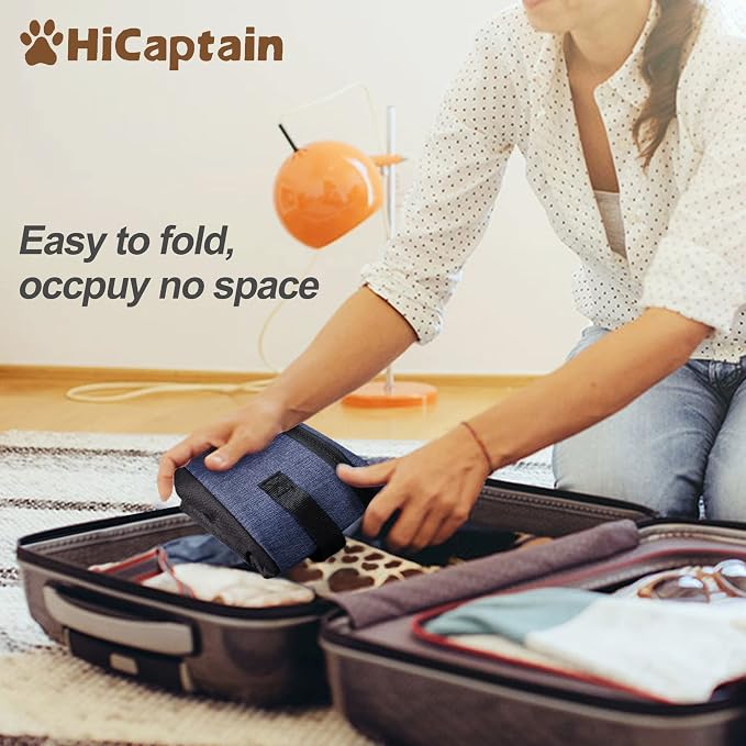 HiCaptain Portable Litter Box for Cats for Travel, Flodable Cat Travel Litter - Image 4