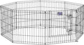 MidWest Homes for Pets Folding Metal Puppy / Dog Exercise Pen, Indoor/Outdoor by MidWestHomesForPets