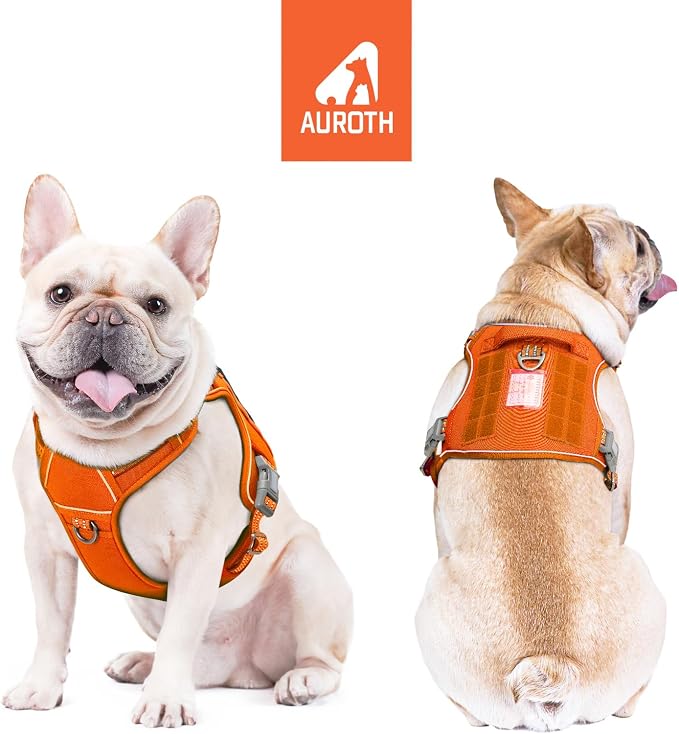AUROTH Tactical Dog Harness for Large Dogs No Pull Adjustable Pet Harness - Image 2