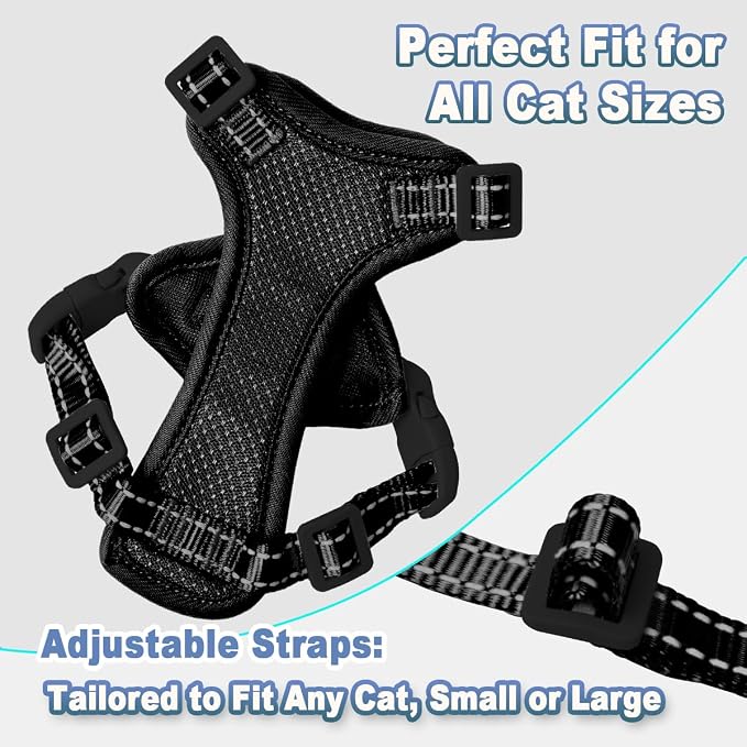 Cat Harness and Leash Set Escape Proof - Image 5
