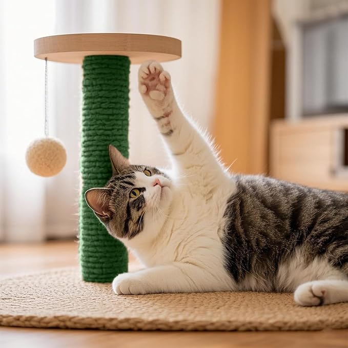 Sisal Rope for Cat Scratcher 1/4" 50 Ft Cat Tree Twine for Repairing Cat - Image 8