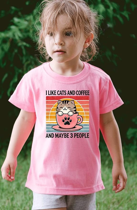 Kids Toddler Little Boys Girls T-Shirt Short Sleeve Funny Animals Graphic - Image 5