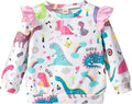 RETSUGO Toddler Baby Girls Sweatshirts Casual Pullover Crewneck Winter Long by RETSUGO
