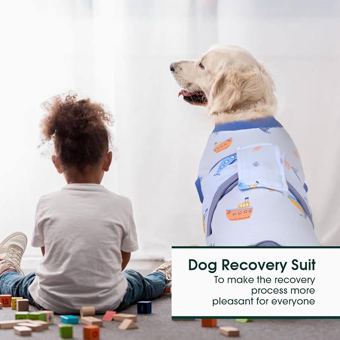 Kuoser Recovery Suit for Dogs Cats After Surgery, Professional Pet Recovery - Image 5
