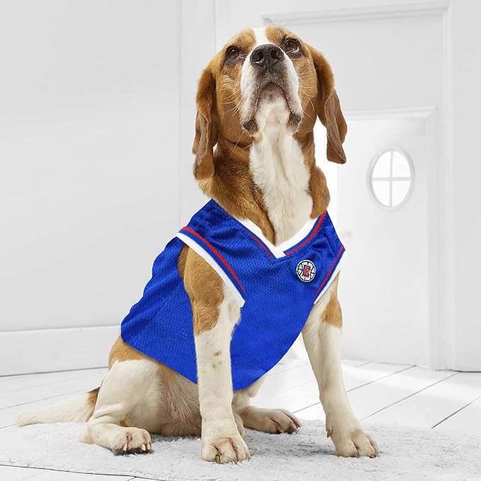 Pets First NBA LOS ANGELES CLIPPERS DOG Jersey, X-Small - Image 2