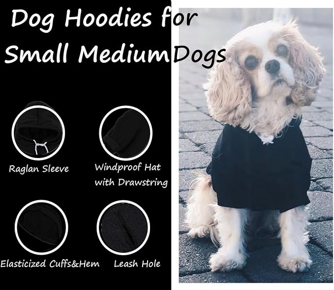 Security Dog Hoodie Puppy Sweater Cold Weather Dog Coats Pet Clothes Hooded - Image 3