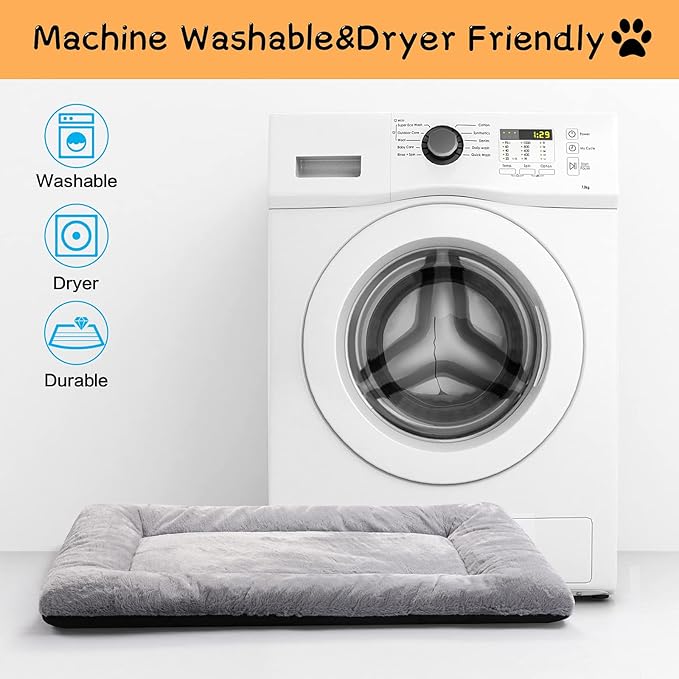 Dog Beds Crate Pad for Small Dogs Ultra Soft Dog Crate Bed Washable & Anti-Slip - Image 5