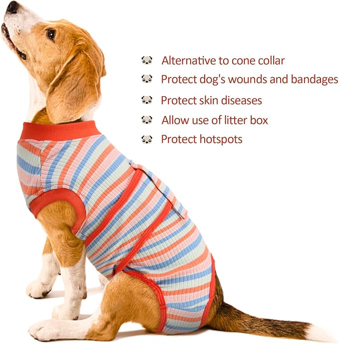 Kuoser Recovery Suit for Dogs Cats After Surgery, Professional Pet Recovery - Image 7