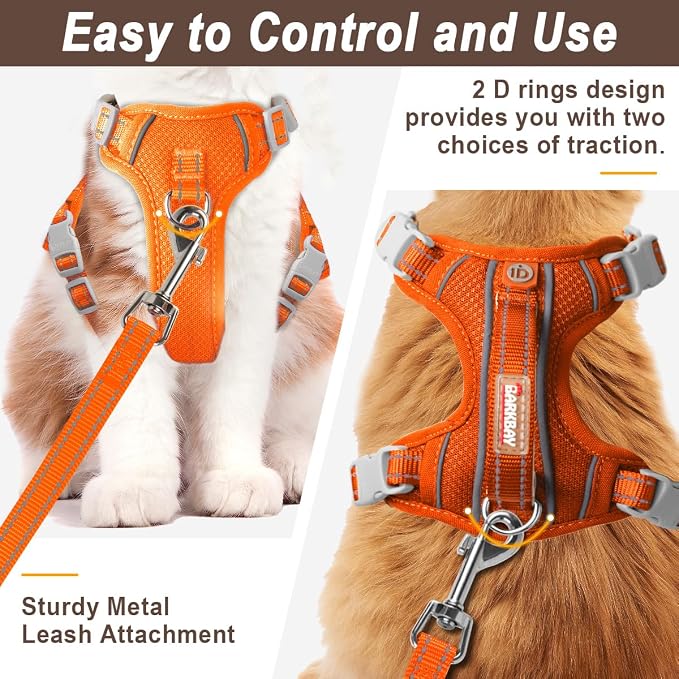 Cat Harness and Leash Set for Walking Escape Proof for Small Large cat Kitten - Image 5
