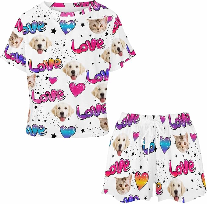 D-Story Custom Short Pajama Set - Image 3