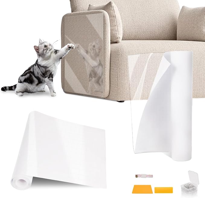 2026 2Pack Extra-Thick Transparent Anti Cat Scratch Furniture Protector by Unknown