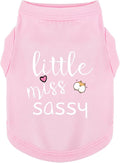 Paiaite Dog Clothes Fashionable Sleeveless Pet Vest: 'Little Miss Sassy' by Paiaite