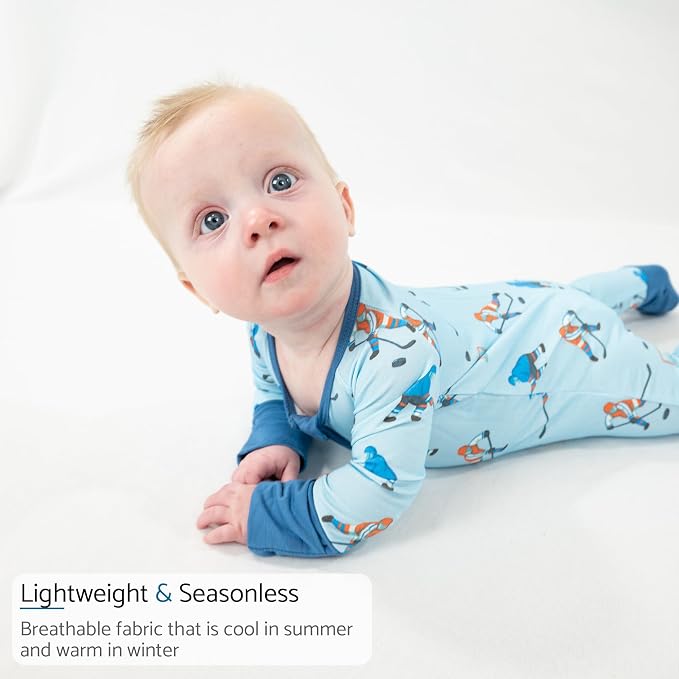 LollyBanks Baby Pajamas, Baby Romper 95% Bamboo Viscose and 5% Spandex - Image 4
