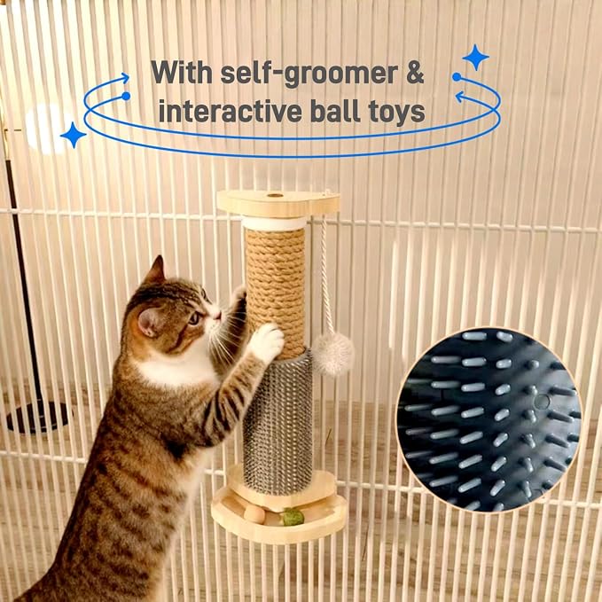 SHENGOCASE 2-Pack Cat Scratching Post - Image 3