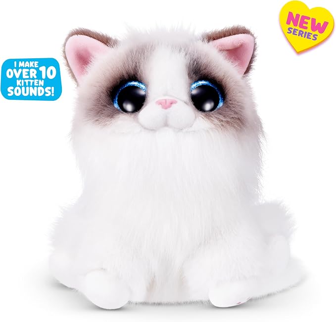 Pets Alive Smitten Kittens Series 2 by ZURU – Interactive Plush Cat Toy - Image 9