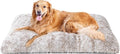 EHEYCIGA Fluffy Dog Crate Bed for Extra Large Dogs, Plush Faux Fur Pet Crate Pad by EHEYCIGA