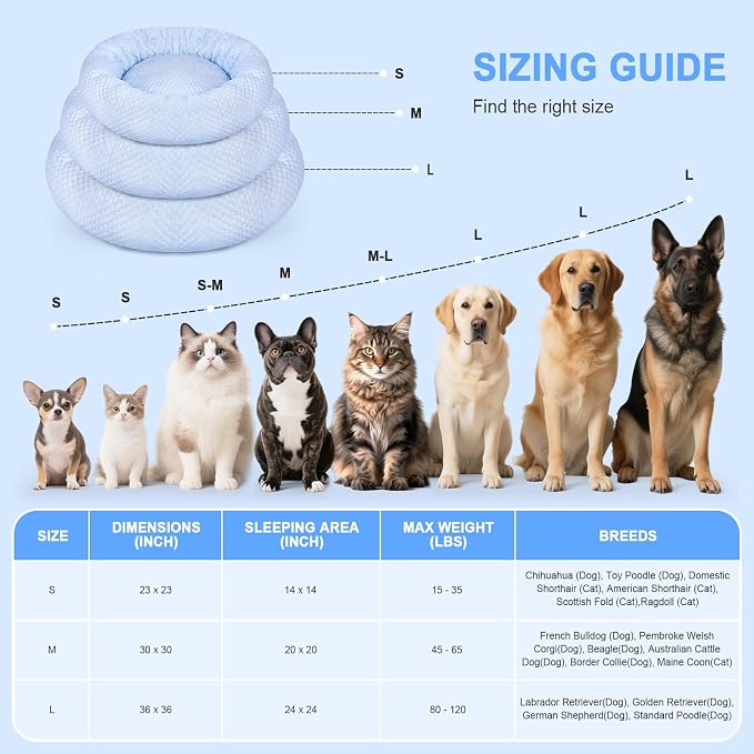 Small Donut Dog Bed - Image 4