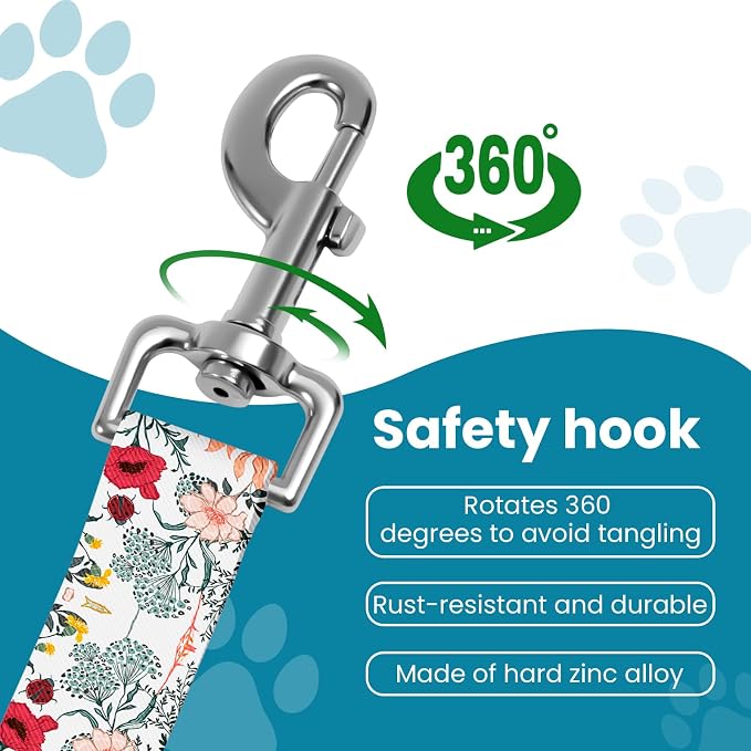 Adjustable pet cat and Dog car seat Belts. The Lanyard is Flexible and - Image 4