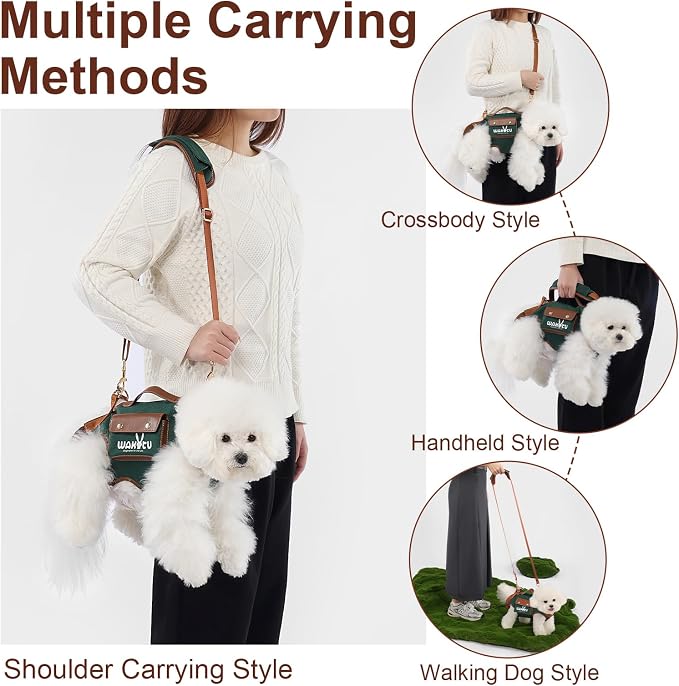Dog Lift Harness Dog Carrier Dog VES Harness Adjustable Dog Leash - Image 8