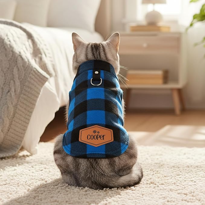 Personalized Fleece Dog Sweater - Image 5