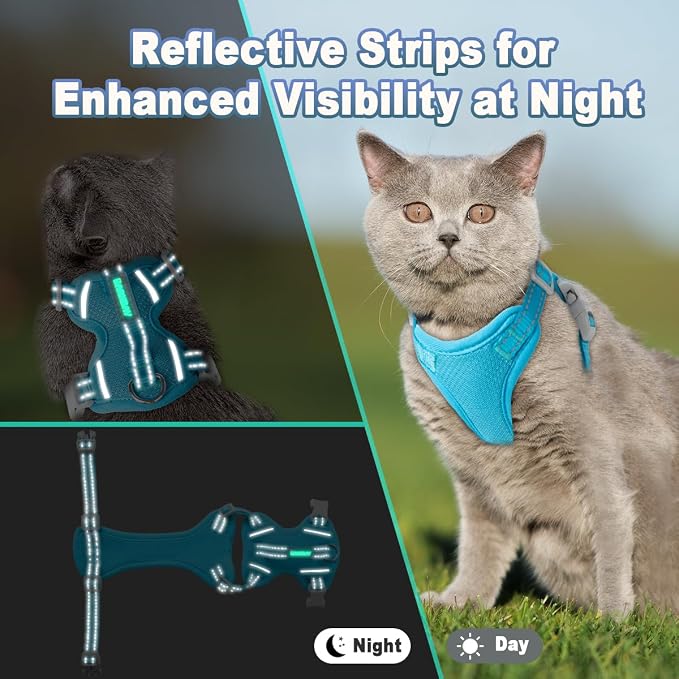 Cat Harness and Leash Set Escape Proof - Image 4