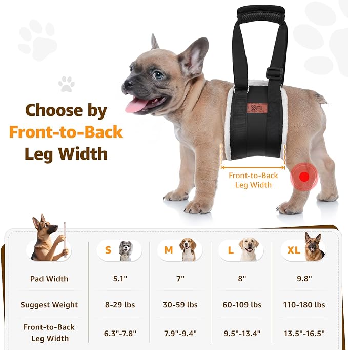 Adjustable Dog Lift Harness, Dog Sling - Image 3