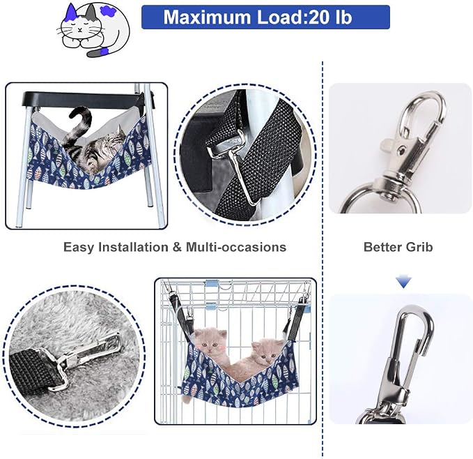 Cat Hammock Bed for Cage - Image 3