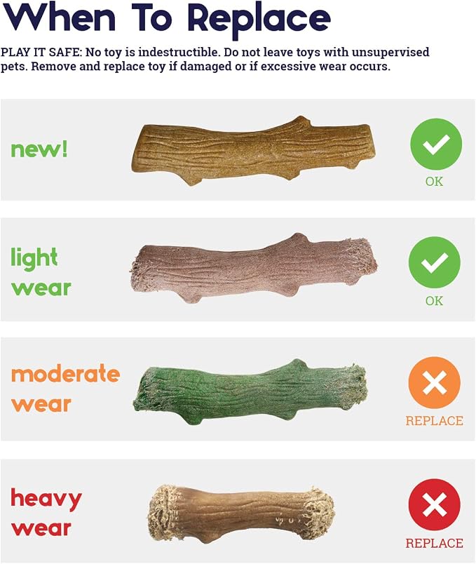 Petstages Outward Hound Super Dogwood Durable Dog Chew Toy, Large - Image 6