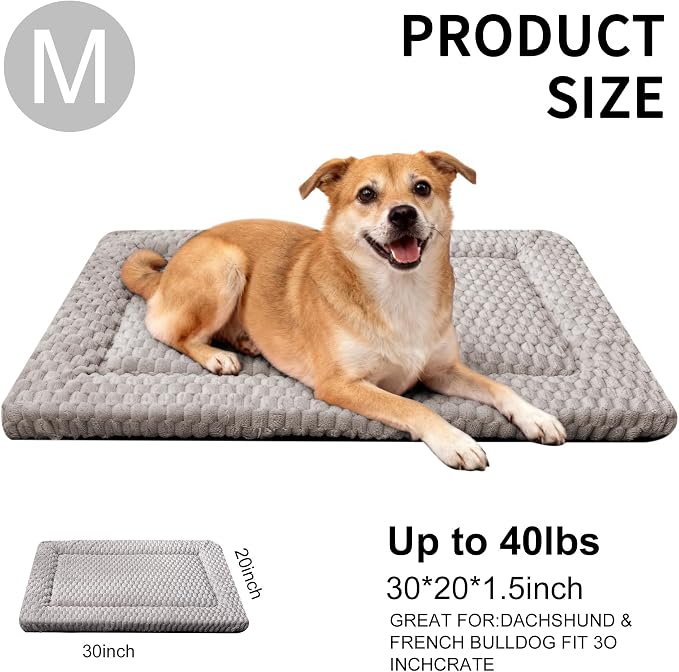 Dog Bed Mat - Dog Crate Pad - Reversible Mat - Image 3