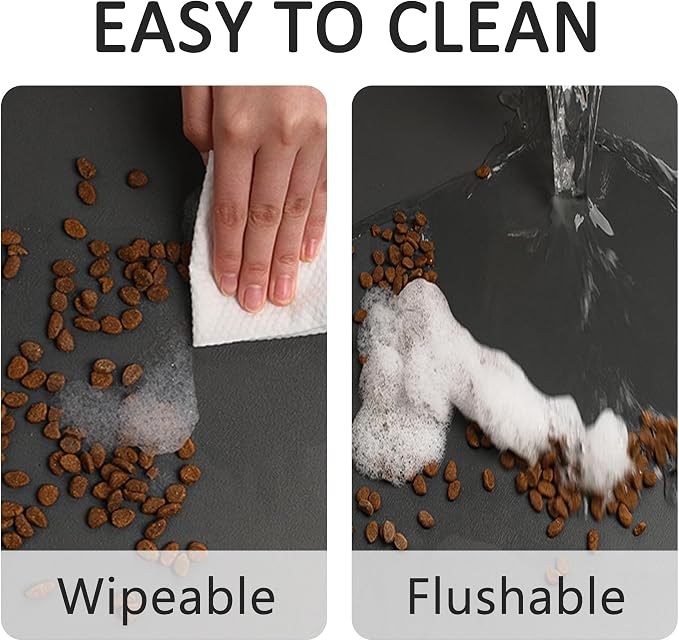 YCT Pet Cat Food Mats for Dog Food Mat, Cat Mat for Food, Pet Dog Cat Feeding - Image 3