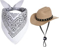 choyaxo Halloween Costumes for Dogs Cat Pet Cowboy Costume Cowboy Hat by choyaxo