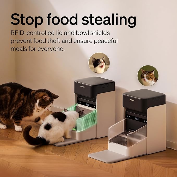 PETLIBRO Automatic Cat Feeders for 2 Cats, RFID Collar Tag for Exclusive Meals - Image 4