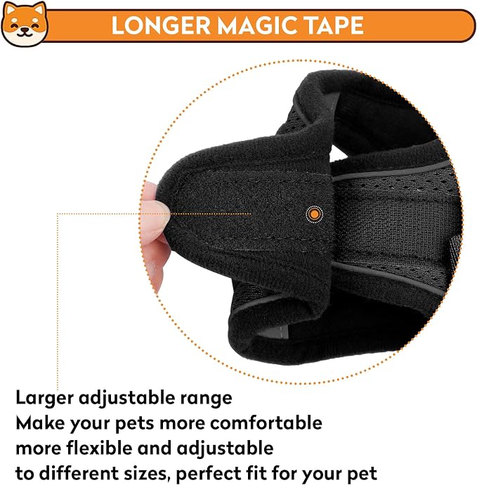 Dog Harness with Leash Set, No-Pull Step-in Reflective Pet Harness with 1 Leash - Image 5