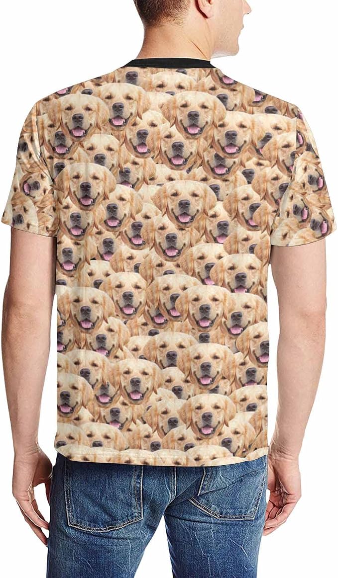 Custom T Shirts with Face Photo Text Pet Shirt - Image 2