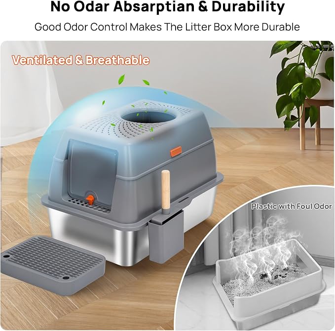 Stainless Steel Litter Box - Image 7