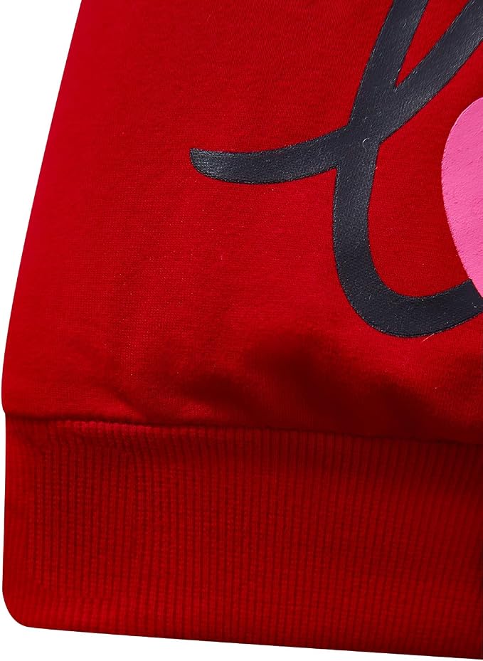 RETSUGO Toddler Baby Girls Sweatshirts Casual Pullover Crewneck Winter Long - Image 6