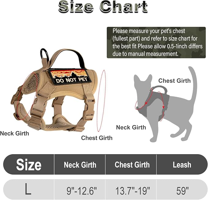 Tactical Cat Harness and Leash Set - Image 6