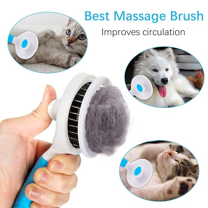 Self Cleaning Slicker Brush - Image 4