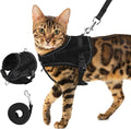 PUPTECK Cat Harness and Leash Set Escape Proof, Adjustable Reflective Kitten by PUPTECK