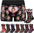 M YESCUSTOM Custom Faces Funny Short Briefs Gift by MYESCUSTOM
