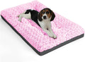 POCBLUE Washable Dog Beds for Crate, Small Plush Pet Mat for Cages, Anti-Slip by POCBLUE