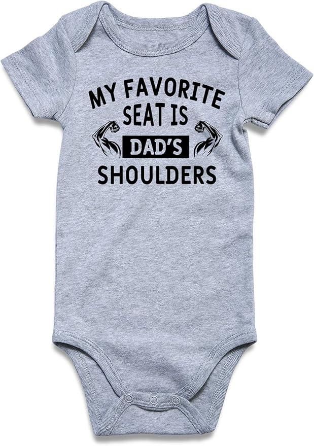 UNIFACO Unisex Baby Funny Saying Outfit Short and Long Sleeve Bodysuits Romper by UNIFACO