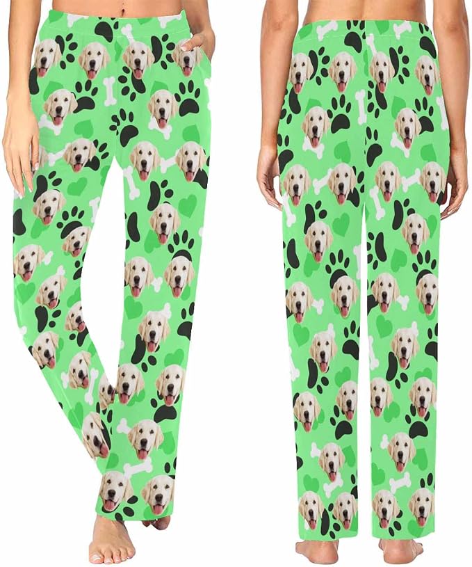 Custom Face Pajamas Pants Personalized Nightwear Bottoms - Image 2