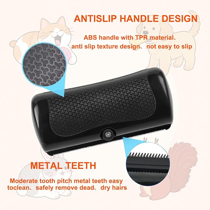 Deshedding Tool for Pets – Dog Grooming Tool for Shedding, Pet Hair Removal for - Image 3