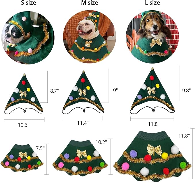 Christmas Pet Outfit，Custom Fit Holiday Clothes - Image 2