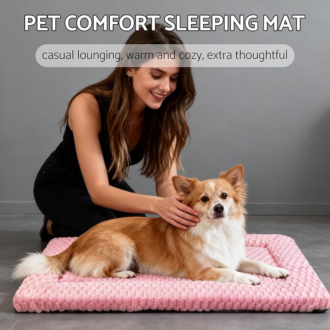 Dog Bed Mat, Reversible Dog Crate Pad - Image 4