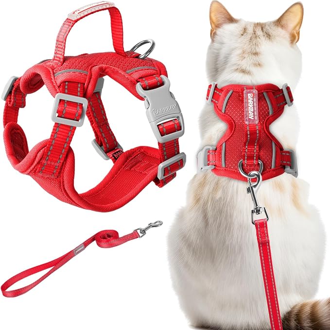 Cat Harness and Leash Set Escape Proof by BARKBAY