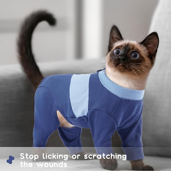 QBLEEV Cat Clothes, Soft Cat Sweaters - Image 4